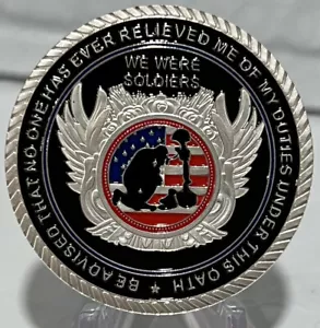 * Veteran Challenge Coin My Oath Never Expires Military Collectible Soldier - Picture 1 of 2