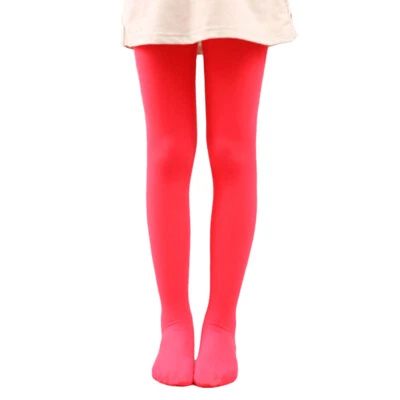 Niños Niñas Niños Medias Elásticas Pantimedias Color Sólido Pantalones de Baile Medias LH339 Foto 1 de 3