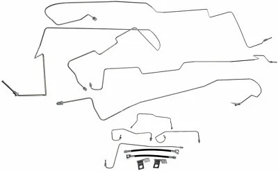 Fits 2000-2003 Ford F-150 4WD Brake Hydraulic Line Kit Dorman 2001 2002 2003 - Image 1 of 3