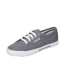 Women's Shoes SUPERGA 35 Eu Sneakers Grey Fabric BE827-35