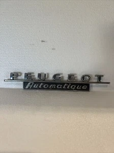 peugeot automatique insigne emblems - Picture 1 of 12