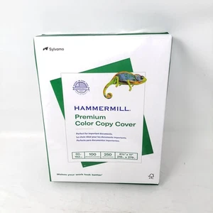 Hammermill Premium Color Copy Cover, 100 Bright, 60lb, 8.5 X 11, 250/pack - Foto 1 di 4