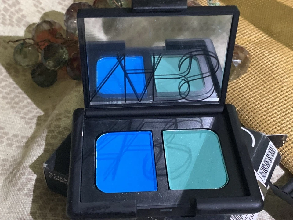 NARS Eye Shadow Duo Mad Mad World Blue/ Aqua 0.11 oz NIB - Image 1 of 4