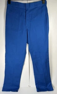 Pantalones de trabajo Dickies para hombre W34 L34 azul real 874 ajuste original - Imagen 1 de 7