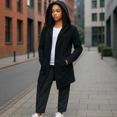 Philipp Plein Chaqueta con Capucha Delantera Abierta Talla M  Foto 1 de 4