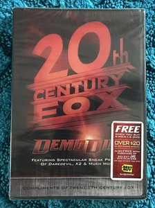 20th Century Fox Demo Disc 3 - DareDevil, X2 & Much More! [DVD] NEW - Bild 1 von 2