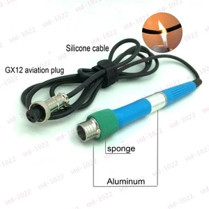 Nuevo mango de soldadura BAKON de reemplazo de 3 pines para estación de soldadura BK950D punta T12 - Imagen 1 de 4