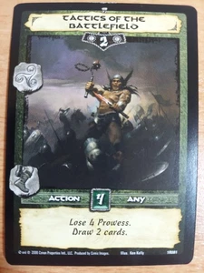 Tactics of the Battlefield Conan CCG Rare OOP Core Edition 2006 - Picture 1 of 1