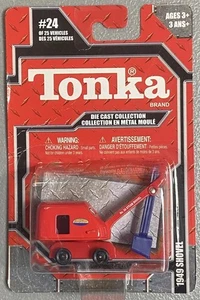 2004 Maisto #24 von 25 Tonka Collection rot 1949 Schaufelkran - Bild 1 von 8