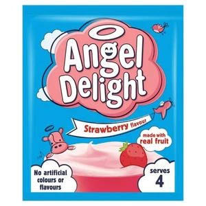 Angel Delight Dessert Strawberry With No Artficial Colours / Flavours - 6 x Pack - Picture 1 of 6