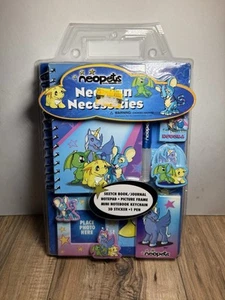 NEW Vtg 2003 Y2K Neopets Neopian necessities set sketchbook journal & More RARE! - Picture 1 of 5