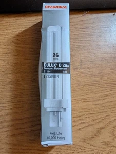 Sylvania Dulux D 26W Compact Fluorescent 21114 CF26DD/835/ECO Base G24d-3 - Picture 1 of 1