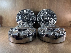 4PC DODGE RAM HUBCAP 2019-2024 2500 3500 Wheel Center Cap # 6PG02TRM - Picture 1 of 6