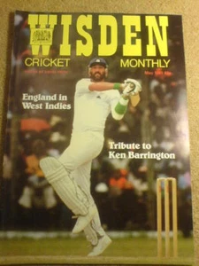 WISDEN - KEN BARRINGTON - May 1981 Vol 2 # 12 - Picture 1 of 1