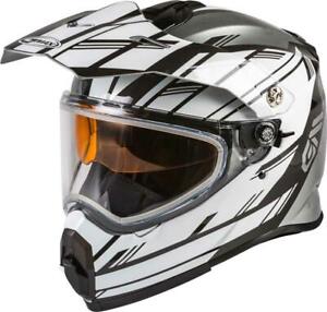 Gmax AT-21S Snow Helmet Inner Sun Shield Dual or Electric Shield DOT ECE XS-2XL