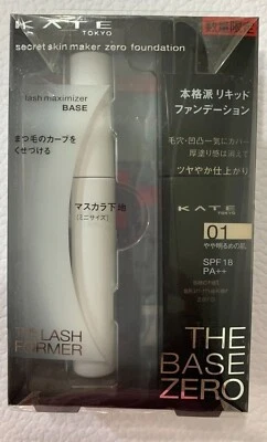Base líquida y base maximizadora de pestañas KATE Secret Skin Maker Base Zero 01 Foto 1 de 3