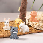 Micro Mini Dog Miniatures Figurines Resin Dog Ornament Doll Gifts For Kid ToysP_