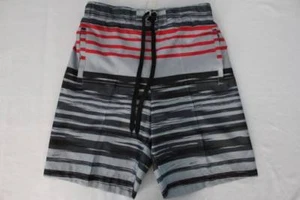 NEW Mens Swim Trunks Small Board Shorts Swimsuit Pockets Lined Beach Swimming - Picture 1 of 2