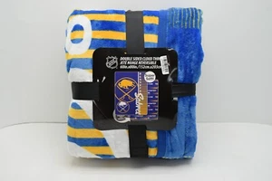 NHL Buffalo Sabres Double Sided Cloud Throw Blanket - New - Picture 1 of 6