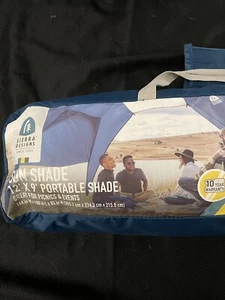 Sierra Designs 12' x 9' Portable Shade - Blue TENT ONLY NO STICKS. - Picture 1 of 3