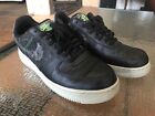 Nike Air Force 1 Recycled Wool Pack Black Green Shoes Size 9.5 CV1698-001