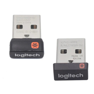 Authentique Logitech Unifying Mirco Dongle Récepteur USB clavier K400r K400plus  - Immagine 1 di 4
