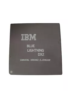 CPU IBM Blue Lighting DX2 IBM26BL 486DX2-3.6V66GP - Picture 1 of 5