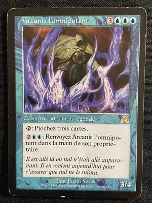 Carte Magic Rare FR CARNAGE BOSS BLEU Légendaire SORCIER ARCANIS L'OMNIPOTENT - Photo 1/4