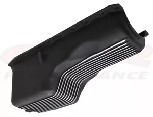 For 1991 + Chevy Big Block 396 402 427 454 Gen 5 / 6 Black Aluminum Oil Pan - Bild 1 von 3