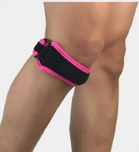 Adjustable Sports Gym Patella Tendon Knee Support Strap Pad Band Protector Jump - Picture 1 of 10