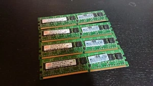 4Gb Hynix HYMP512U72CP8-Y5 AB-T (1Gb x4) DDR2 ECC PC2-5300 CL5 240-Pin HP  - Imagen 1 de 1