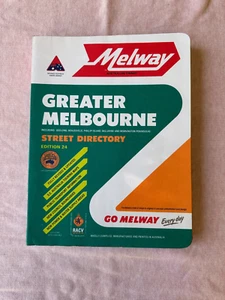 1996 Melway Edition 24 Melbourne Street Directory, Great Condition, - Picture 1 of 8