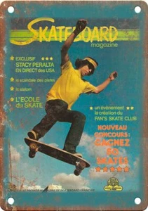 Vintage Skateboard Magazin Cover 12" x 9" Reproduktion Blechschild S145 - Bild 1 von 1