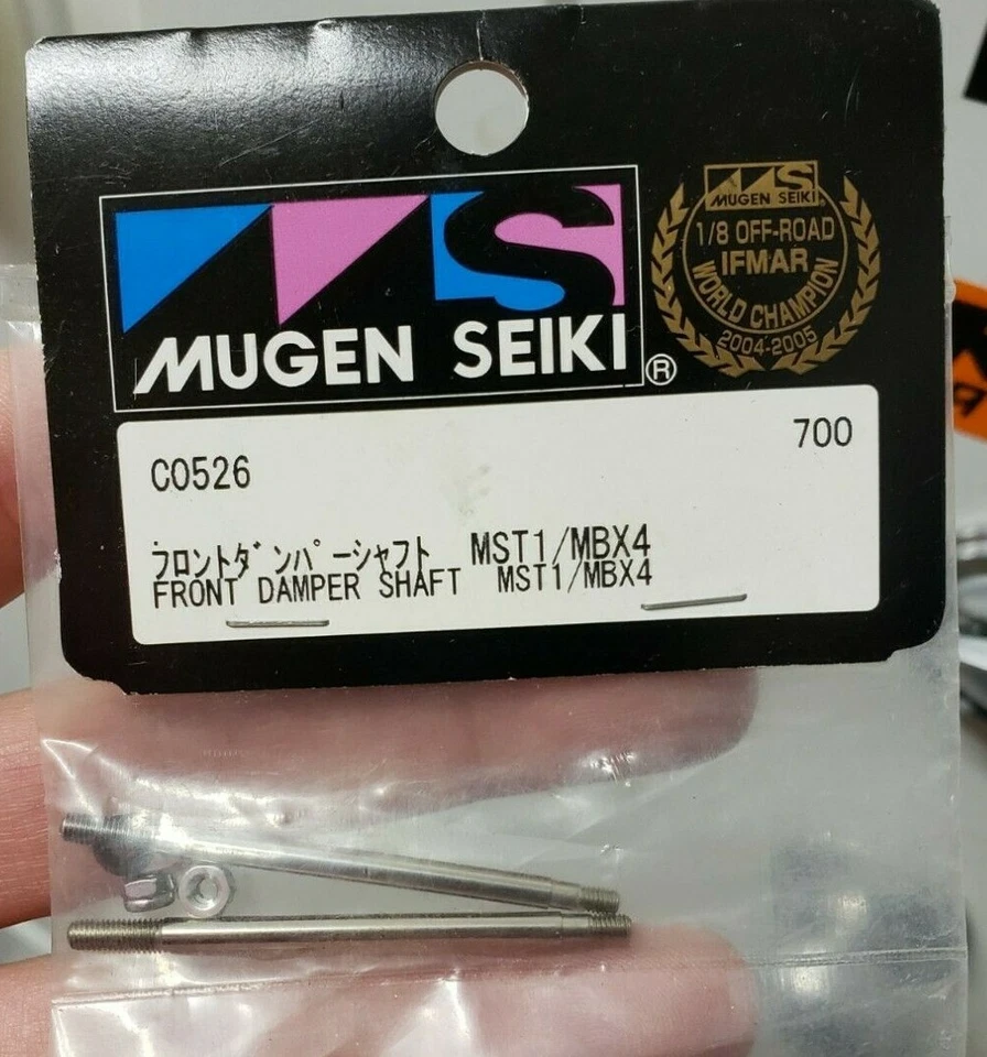 Mugen Seiki C0526 Front Damper Shaft Mst1 / Mbx4 NOS