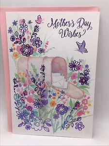 Hallmark Happy Mother’s Day Card SOMEONE SPECIAL 8x5.5 ACROSS THE MILES Family - Picture 1 of 3