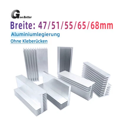 Dissipatore di calore tipo L/F alluminio calore affondamento radiatore lunghezza 50/100/120/150mm - Immagine 1 di 4