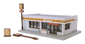 Z gauge(Z Scale) S049-3 Convenience store gray w/Tracking# New from Japan - Picture 1 of 5