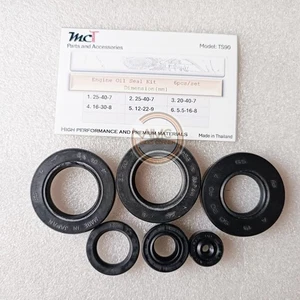 KIT DE SELLADO DE ACEITE DE MOTOR PARA SUZUKI 90cc TS90 (6 piezas) - Imagen 1 de 4