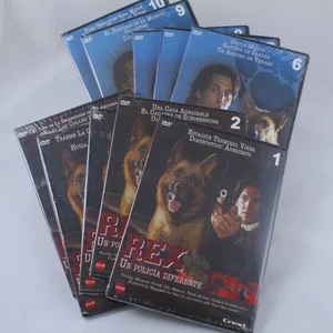 REX Un Policia Diferente Temporadas 1ª y 2ª DVD Español Aleman  PAL 2 Precintada - Picture 1 of 4
