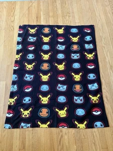Seltene 2021 Pikachu Plüsch Überwurf Decke 38”x48” Pokémon weiche Fleecedecke! Weich! - Bild 1 von 3