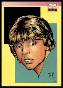 Topps Star Wars Galaxy Series 1 New Visions #128 Dave Stevens 1993 NM - Picture 1 of 2