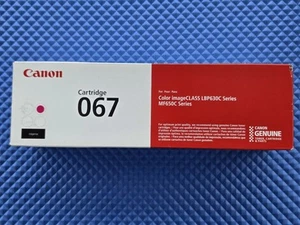 Canon 067 Magenta Toner Cartridge New Free Ship - Afbeelding 1 van 6
