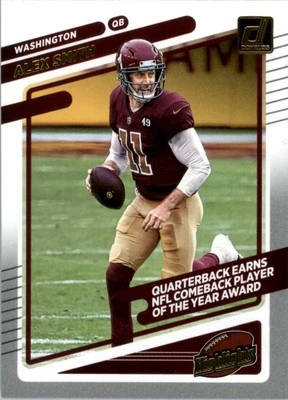 2021 Donruss Highlights #20 Alex Smith - FB - Image 1 of 2