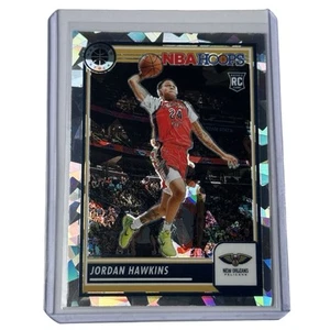 2023-24 NBA HOOPS Premium Stock Jordan Hawkins RC #125 Cracked Ice Prizm - Picture 1 of 2
