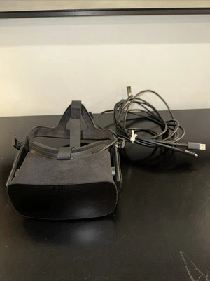 Oculus Rift C4-A VR Headset Set Black Used Tested Working Virtual Reality - Image 1 of 4