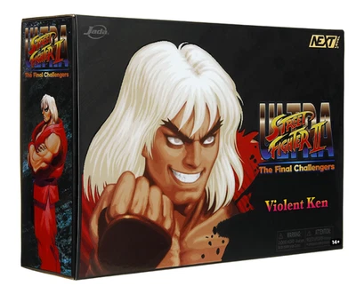 Figura de acción Jada Toys Street Fighter II Violent Ken 6 pulgadas edición limitada nueva Foto 1 de 4