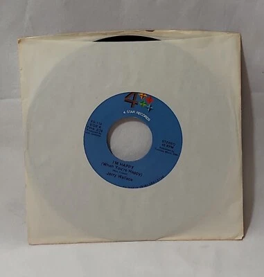 Jerry Wallace - I'm Happy (When You're Happy) - Vinyl 45 RPM 7" Record  - Image 1 of 4