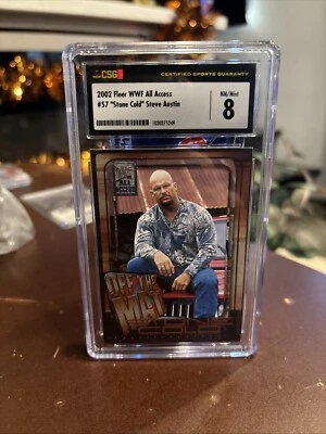 2002 Fleer WWF All Access #57 "Stone Cold" Steve Austin - Image 1 of 2
