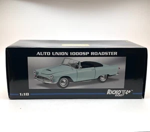 Ricko 32157 Auto Union 1000 SP Roadster Sportwagen in blau, OVP, 1:18, X004 - Bild 1 von 11