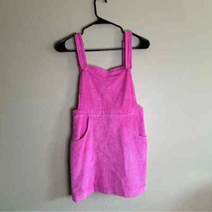 Dolls Kill Sugar Thrillz rosa Cord Overall Kleid Größe Small - Bild 1 von 5